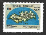Stamps : America : Dominican_Republic :  1098 - Descubrimiento de La Española