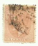Stamps : Europe : Spain :  Alfonso XII-210