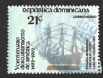 Stamps : America : Dominican_Republic :  C389 - V Centenario del Descubrimiento de América