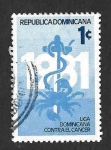 Stamps Dominican Republic -  RA93 - Liga Dominicana Contra el Cancer