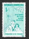 Stamps Dominican Republic -  RA97 - Protección a la Infancia