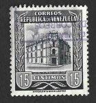 Stamps Venezuela -  653 - Oficina Principal de Correos de Caracas