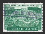 Stamps Venezuela -  692 - Hotel Tamanaco de Caracas