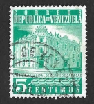 Stamps Venezuela -  703 - Oficina Principal de Correos de Caracas