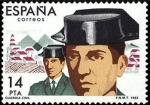 Stamps Spain -  ESPAÑA 1983 2693 Sello Nuevo Cuerpos de Seguridad del Estado. Guardia Civil Yvert2311 Scott2317