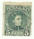 Stamps : Europe : Spain :  Alfoso XIII Tipo Cadete-242