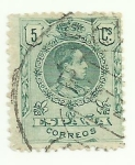 Stamps Spain -  Alfonso XIII Tipo Medallon-268