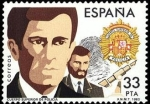 Stamps Spain -  ESPAÑA 1983 2694 Sello Nuevo Cuerpos de Seguridad del Estado. Cuerpo Superior de Policia Yvert2312 S