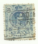 Stamps : Europe : Spain :  Alfonso XIII Tipo Medallon.274