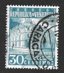 Stamps Venezuela -  749 - Oficina Principal de Correos de Caracas