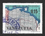 Sellos de America - Venezuela -  887 - Mapas de Venezuela y Guayana