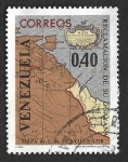 Stamps Venezuela -  888 - Mapas de Venezuela y Guayana