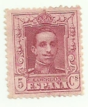 Stamps Spain -  Alfonso XIII Tipo Vaquer-312