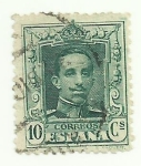 Stamps Spain -  Alfonso XIII Tipo Vaquer-314