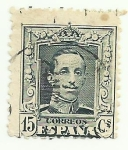 Stamps Spain -  Alfonso XIII Tipo Vaquer-315