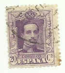 Sellos del Mundo : Europa : Espaa : Alfonso XIII Tipo Vaquer-316