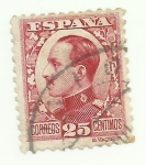 Stamps : Europe : Spain :  Alfonso XIII Tipo Vaquer de perfil-495