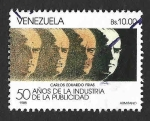 Stamps Venezuela -  1414b - L Aniversario de la Industria Publicitaria