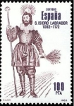 Stamps Spain -  España 1983 2708 Sello ** Centenarios San Isidro Labrador Yvert2325 Scott2330 Timbre Espagne Spain S