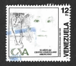 Sellos del Mundo : America : Venezuela : 1446a - L Aniversario del Centro Cultural Venezolano-Americano 