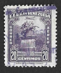 Stamps Venezuela -  C243 - Estatua Simón Bolívar