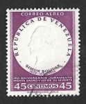 Sellos de America - Venezuela -  C641 - 150 Aniversario del Juramento Monte Sacro