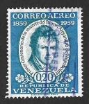Sellos de America - Venezuela -  C710 - I Centenario de la Muerte del Barón Alejandro de Humboldt