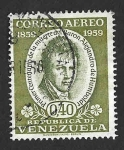 Stamps Venezuela -  C711 - I Centenario de la Muerte del Barón Alejandro de Humboldt
