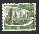 Sellos de America - Venezuela -  C742 - Refinería de Petróleo