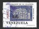 Stamps Venezuela -  C906 - Mapa de Venezuela y la Guayana 