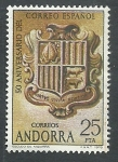 Stamps Andorra -  50 aniversario correos