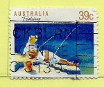 Stamps Australia -   Pesca deportiva