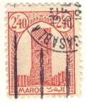 Stamps Africa - Morocco -  torre