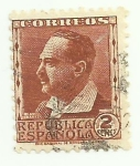 Stamps Spain -  Personajes-Vicente Blasco Ibañes-662