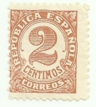 Stamps Spain -  Cifras-678