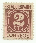 Stamps : Europe : Spain :  Cifras y personajes-731