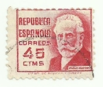Stamps Spain -  Personajes-Pablo Iglesias-737