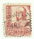 Stamps Spain -  Isabel-823