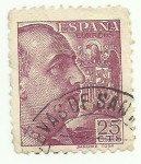 Stamps Spain -  General Franco-868