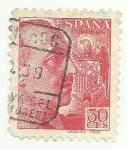 Stamps Spain -  General franco-869