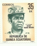 Stamps Equatorial Guinea -  Obiang Nguema Mbasogo