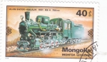 Stamps Mongolia -  tren