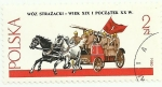 Stamps Poland -  Bomberos