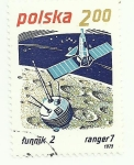 Stamps Poland -  Satelites