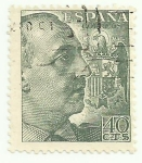 Stamps Spain -  General Franco-925