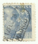 Stamps Spain -  General Franco-929