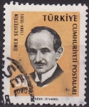 Stamps Turkey -  Omer Seyfettin(1884-1920)