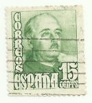 Stamps Spain -  General Franco-1021