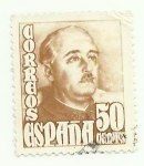 Stamps Spain -  General Franco-1022