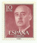 Stamps Spain -  General Franco-1143